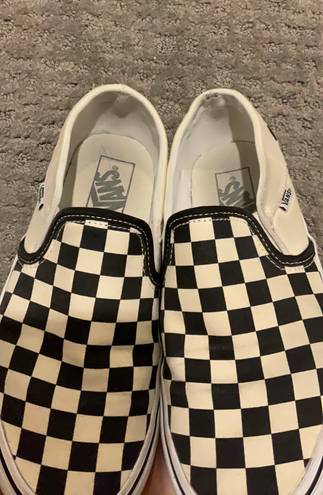 Vans Checkered Slip-Ons