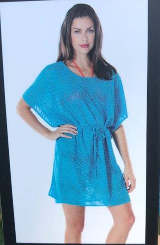 Mario Serrani  Turquoise Beach Cover Up, NWT, Small