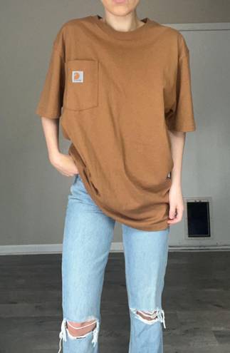 Carhartt Brown Oversized Tee