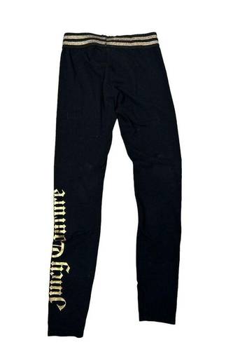 Juicy Couture  Leggings Pants Black Size XS Good Spell Out Stretchy Women’s