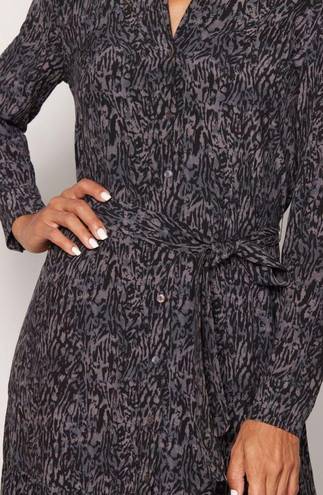 Rails  Beatrice Midi Dress in Charcoal Abstract Animal