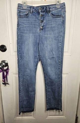 Vince Camuto  Women's Button-fly High-rise Slim Jeans 29/8