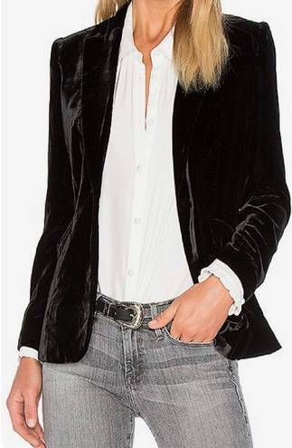 BCBGeneration BCBG Generation Open Front Velvet blazer