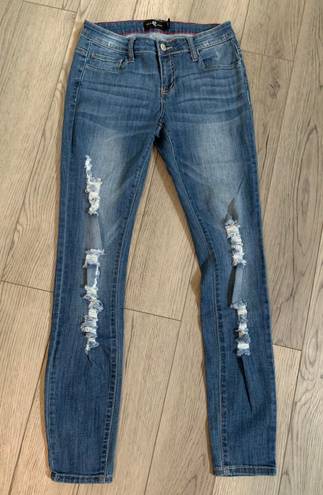 Cello Skinny Distressed Jeans