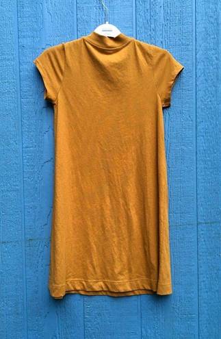 Everlane  Women's Size Small Amber Gold The Weekend Swing Dress