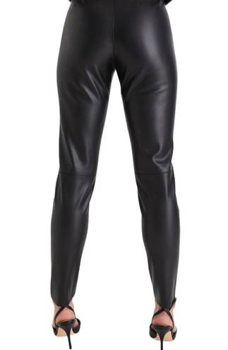 Lulus Edgy Perfection Black Vegan Leather Skinny Pants - Size XS  NWT