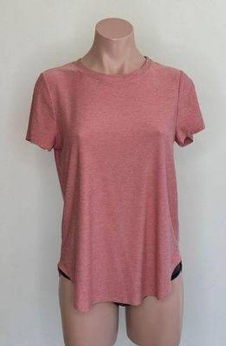 Beyond Yoga Featherweight Tee In Salmon