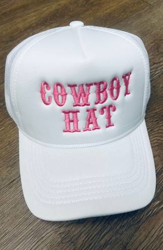 Cowboy Hat White