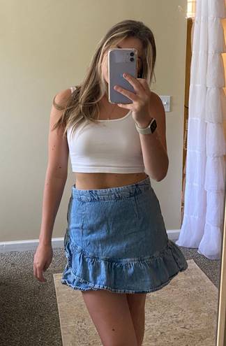 Aeropostale Denim Mini Skirt