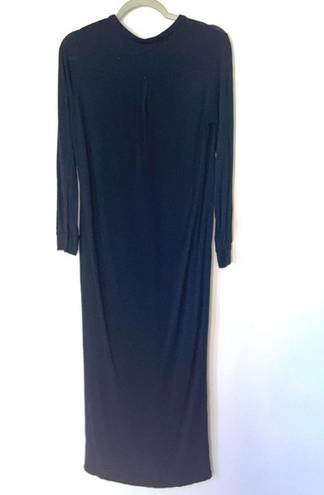 Everlane  The Ryan Button Front Shirt Maxi Dress Size Small