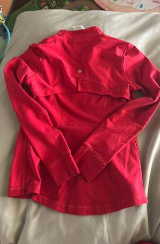 Lululemon Red Define Jacket