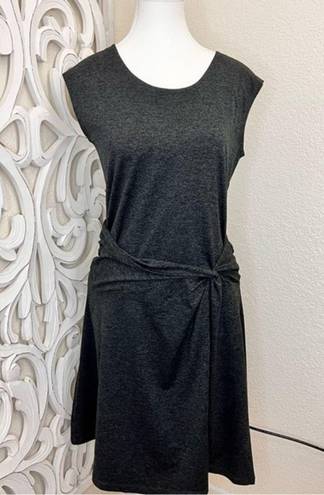 Patagonia ‎ Grey Seabrook Twist Dress Size M