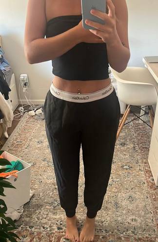 Calvin Klein Black Jogger Sweatpants