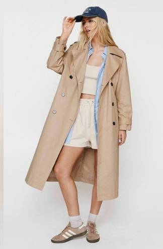 Banana Republic  | Classic Twill Trench Coat in light tan | womens small