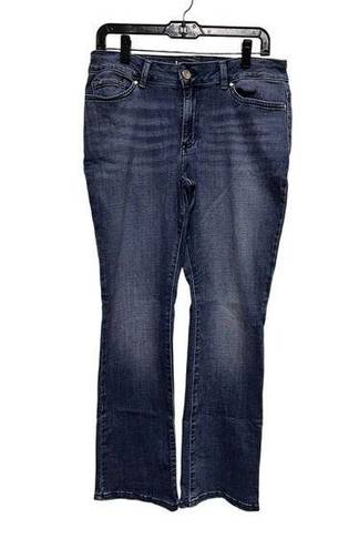 Lee ‎ Women 30w 30” size 15 Jeans Curvy Bootcut Stretch ABB- C