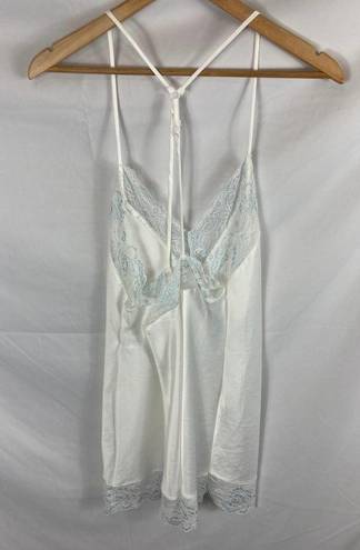 In Bloom  BY JONQUIL Lace & Satin Chemise size large