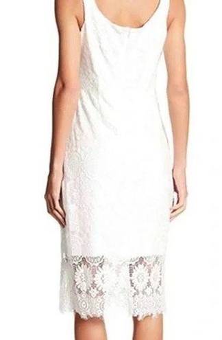 Betsey Johnson Betsy Johnson white lace midi dress size 6