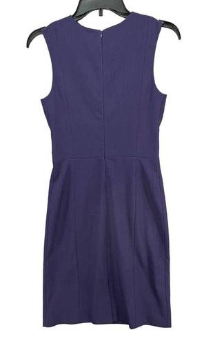 MM.LaFleur  Womens Shirley Sheath Dress 2 Elderberry Purple Sleeveless Back Zip