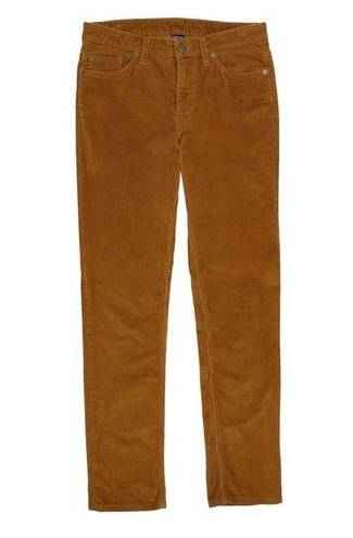 Patagonia  Women's Everyday Corduroy Pants Organic Size 28 / 6 Rust Orange/Brown