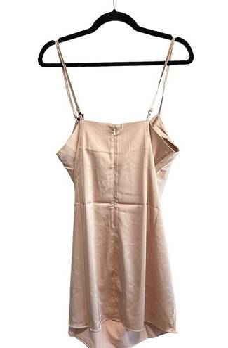 Sans Souci  - Satin Slip Dress in Nude, New with Tags