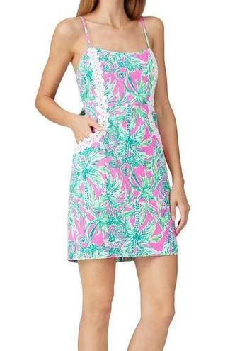 Lilly Pulitzer NWT  Shelli Stretch Dress Hangin Around Prosecco Pink