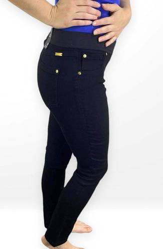 INC  Black Denim Regular Fit Skinny Leg Jeans