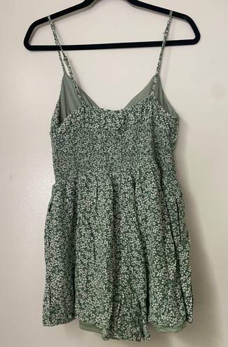 Sky And Sparrow Green Romper