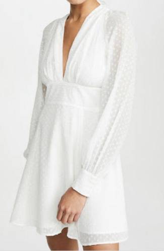 Yumi Kim White Dress NWT Polka Dot Large