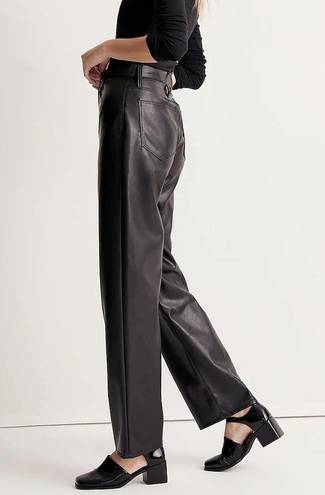 Madewell NWT  The Perfect Vintage Pant: Faux Leather Edition