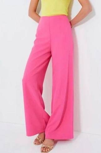 Tuckernuck  Pomander Place High Rise Hot Pink Wide Leg Pants New Size XS