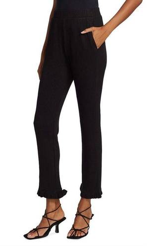 n:philanthropy  Talker Rib-Knit Ruffle Hem Pants