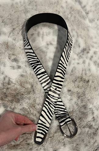 Target Zebra Print Belt