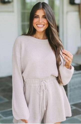 These Three Boutique Knit Sweater Romper