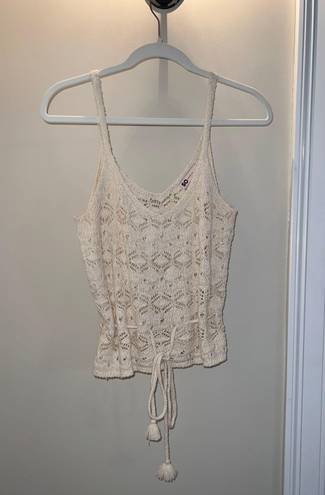 Sonoma Goods For Life Crocheted Tank Top