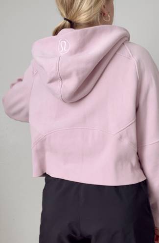 Lululemon Pinkish Purple Half Zip Scuba Hoodie