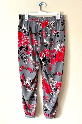 Krass&co NY &  | Gray Floral Jogger Pants Sz S