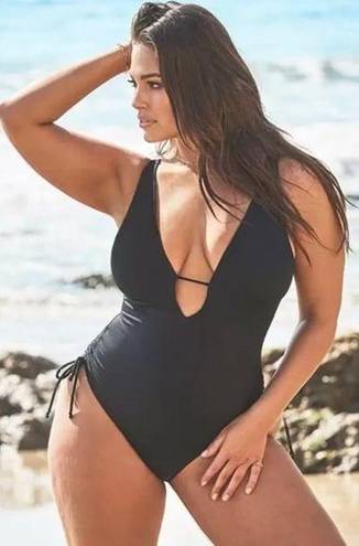 One Piece Swimsuits For All A List Plunge  Swimsuit NWOT