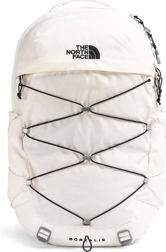 The North Face Women's Borealis Backpack Gardenia White/TNF Black New w/tag