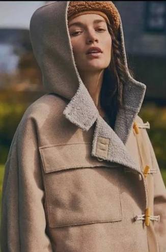 Free People We The Free Slouchy Hooded Duffle Jacket