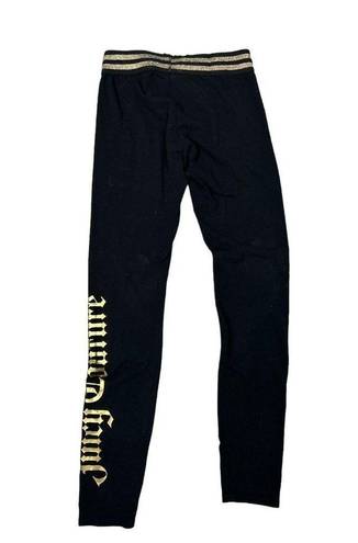 Juicy Couture  Leggings Pants Black Size XS Good Spell Out Stretchy Women’s