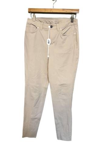 Nike  Dri Fit Light Tan Pants Size 4 Flat Front Stretch