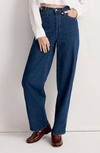 Madewell  The Perfect Vintage Wide-Leg Jeans High Rise Dark Wash Women’s Size 27