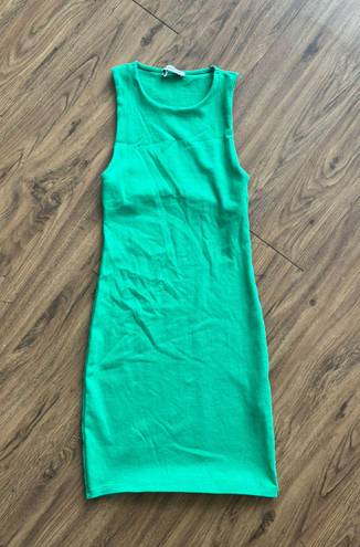 ZARA Green Mini Dress