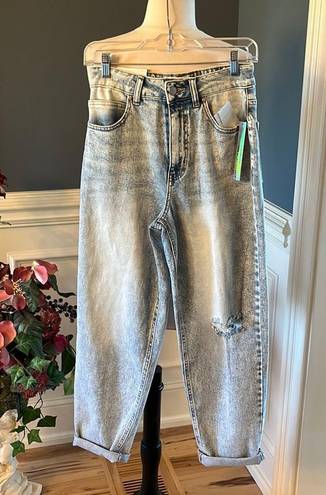 Tinseltown High Waist Loose Mom Jeans  Womens 5 New Waist 27