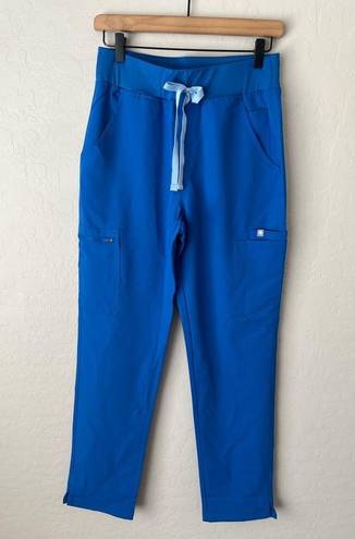 FIGS  cargo Scrub set small royal blue