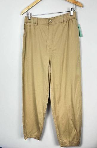 Abound NWT  Khaki Casual Joggers Elastic Waist Size Medium