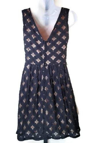 City Triangles  Sleeveless Black Floral Dress 3