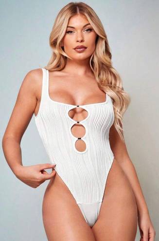 SheIn White Bodysuit