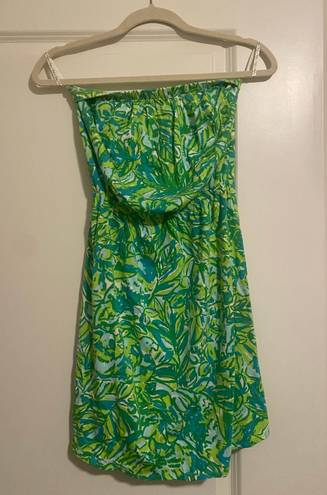 Lilly Pulitzer Strapless Dress