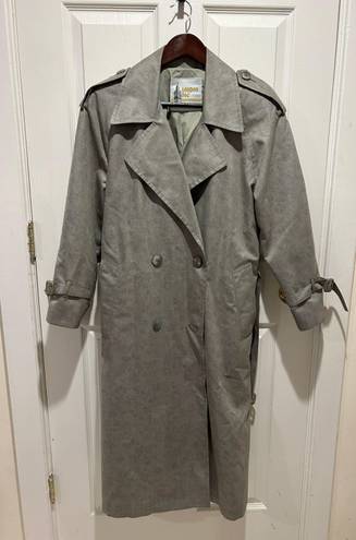 London Fog Long Belted Trench Coat